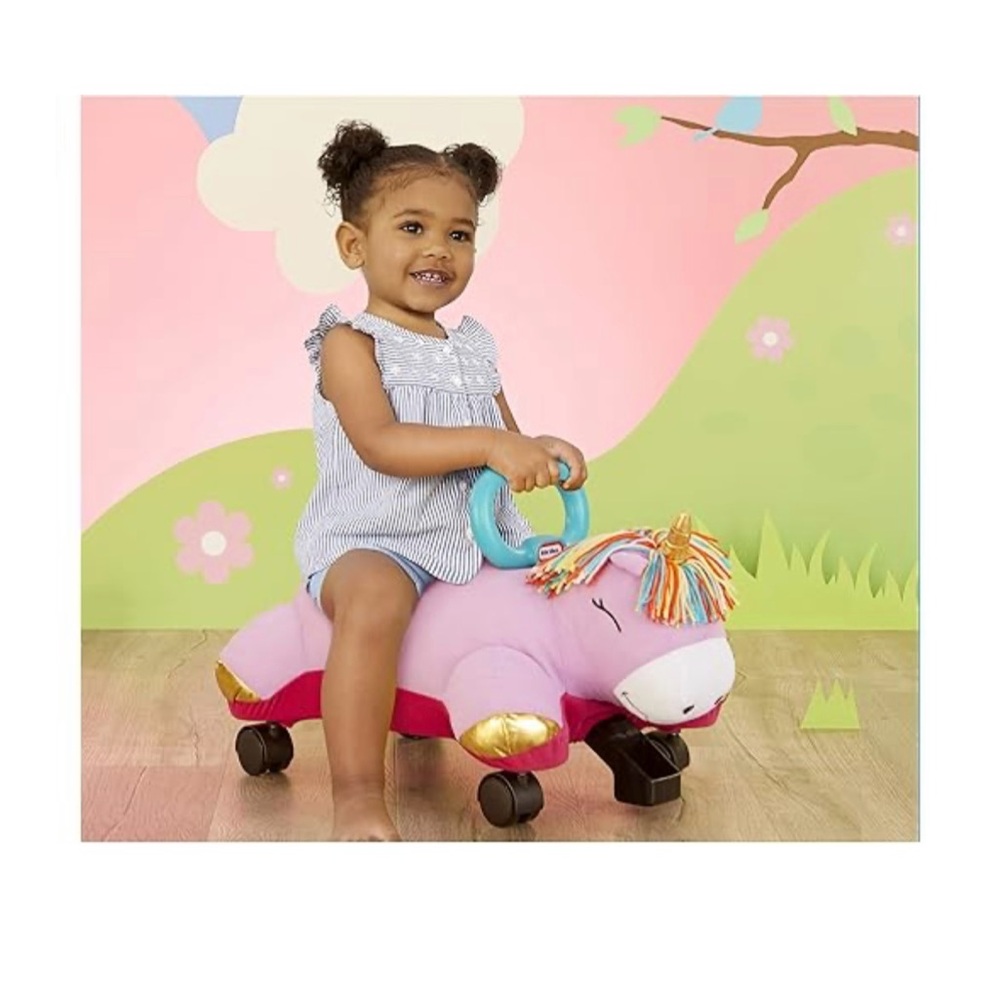 Little Tikes Unicorn Pillow Racer